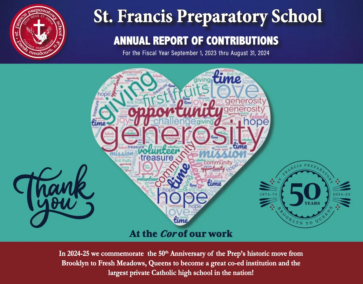 2023 – 2024 Annual Report of Contributions Cover