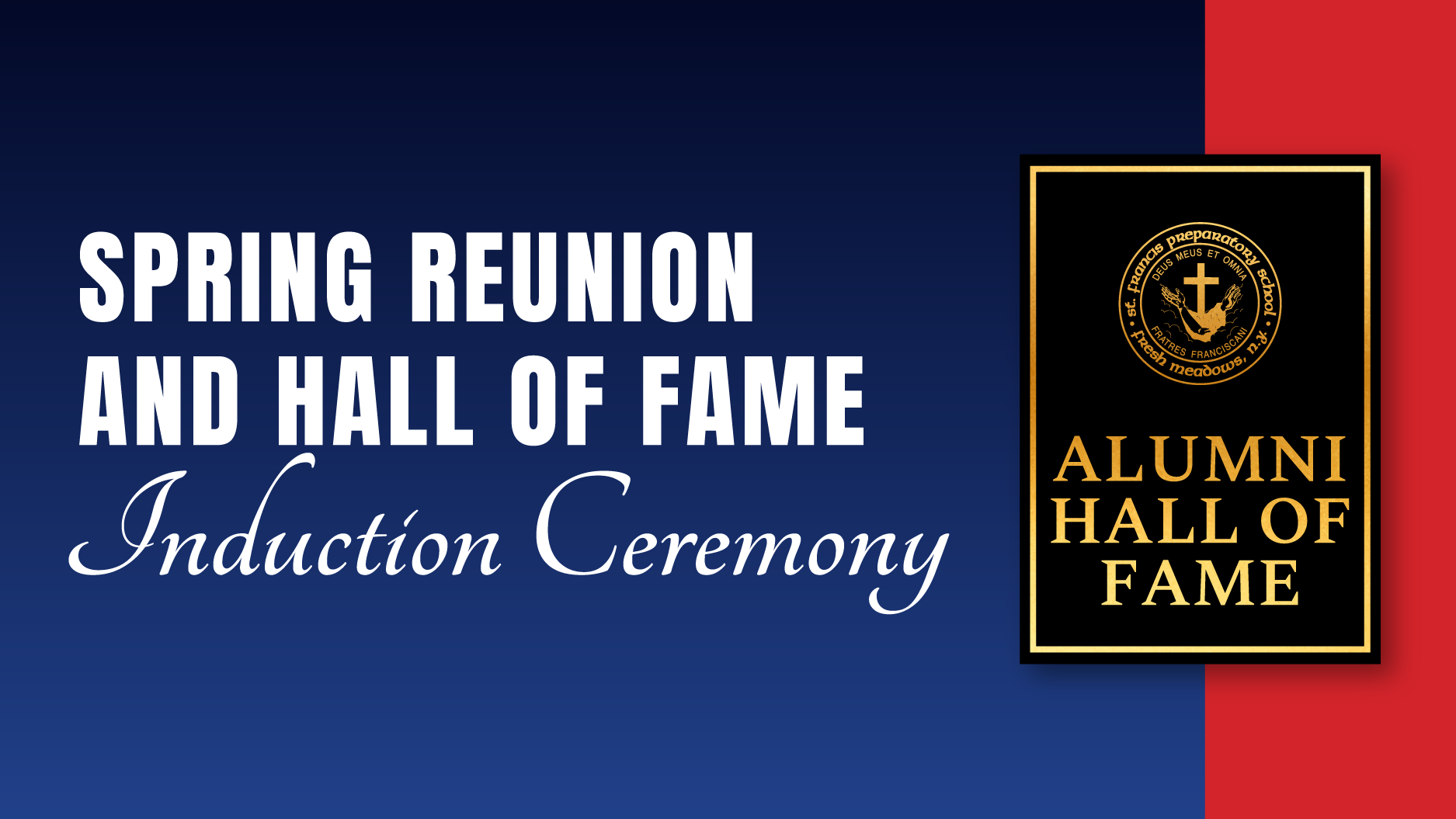 Spring Reunion & Hall of Fame Induction